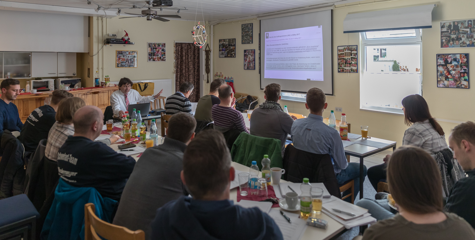 Schulung der neuen ADSp bei Wiedemeyer Logistik